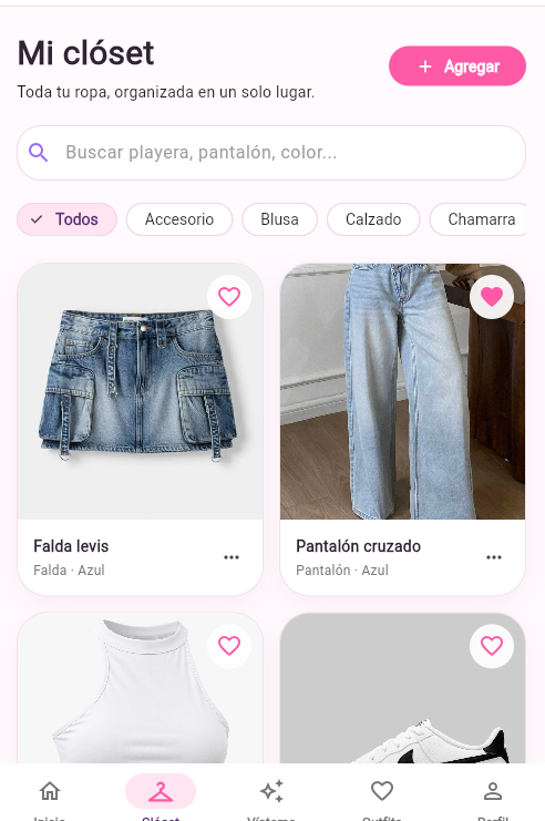 Clóset real de AYLIN Clothes